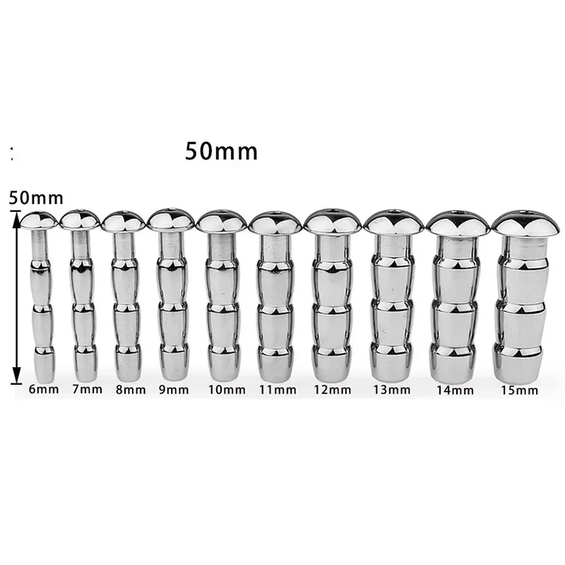 Male Urethral Sound Toys Stainless Steel Penis Plug Stretching Chastity Urethral Catheter Dilators Sex Toys For Men silicone urethral dilator urethral dilator