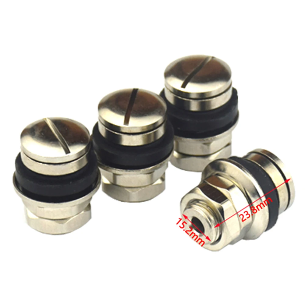 4개 스텔스 플러시 마운트 11.5mm 홀 인비저블 타이어 밸브 스템 자동차 휠 타이어 히든 밸브 스템 타이어 개조 액세서리