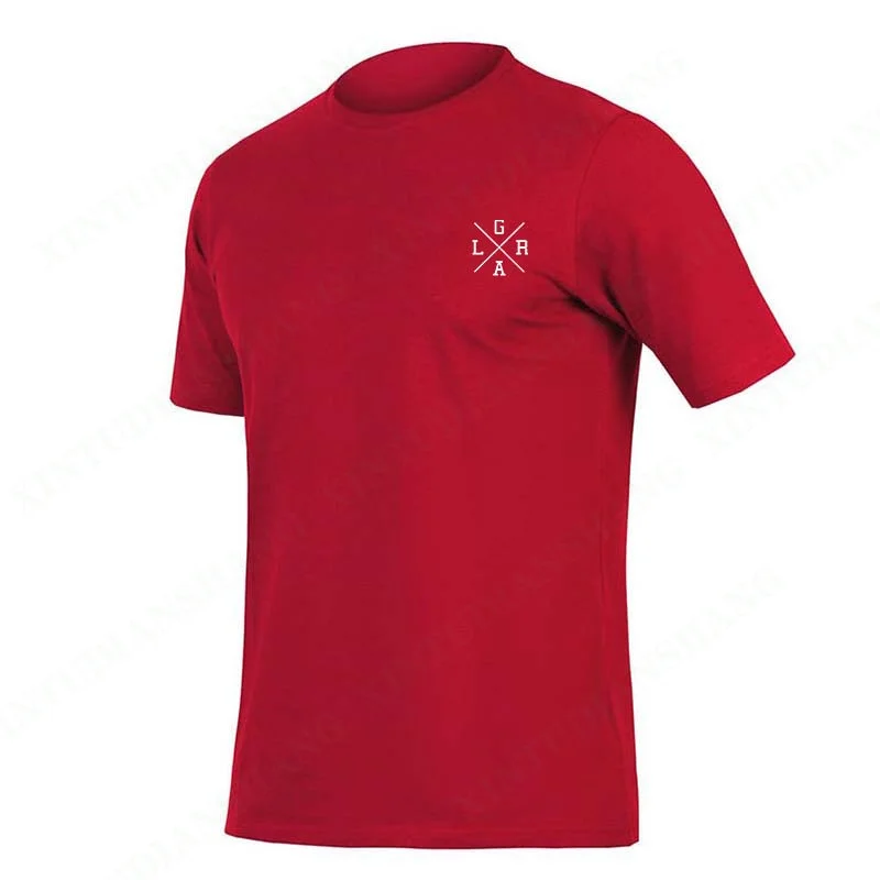 thumbnail image 1 of Camiseta holgada de manga corta para motocicleta, para hombre, para ciclismo de montaña, cross country, ciclismo de montaña, secado rápido, sudadera DH, 1 of 5