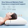 1pc Long Memory Foam Cervical Pillow, Neck Pillow slow Rebound Shape Comfortable Sleeping Pillows Hotel Bedroom Bedding Pillow 1
