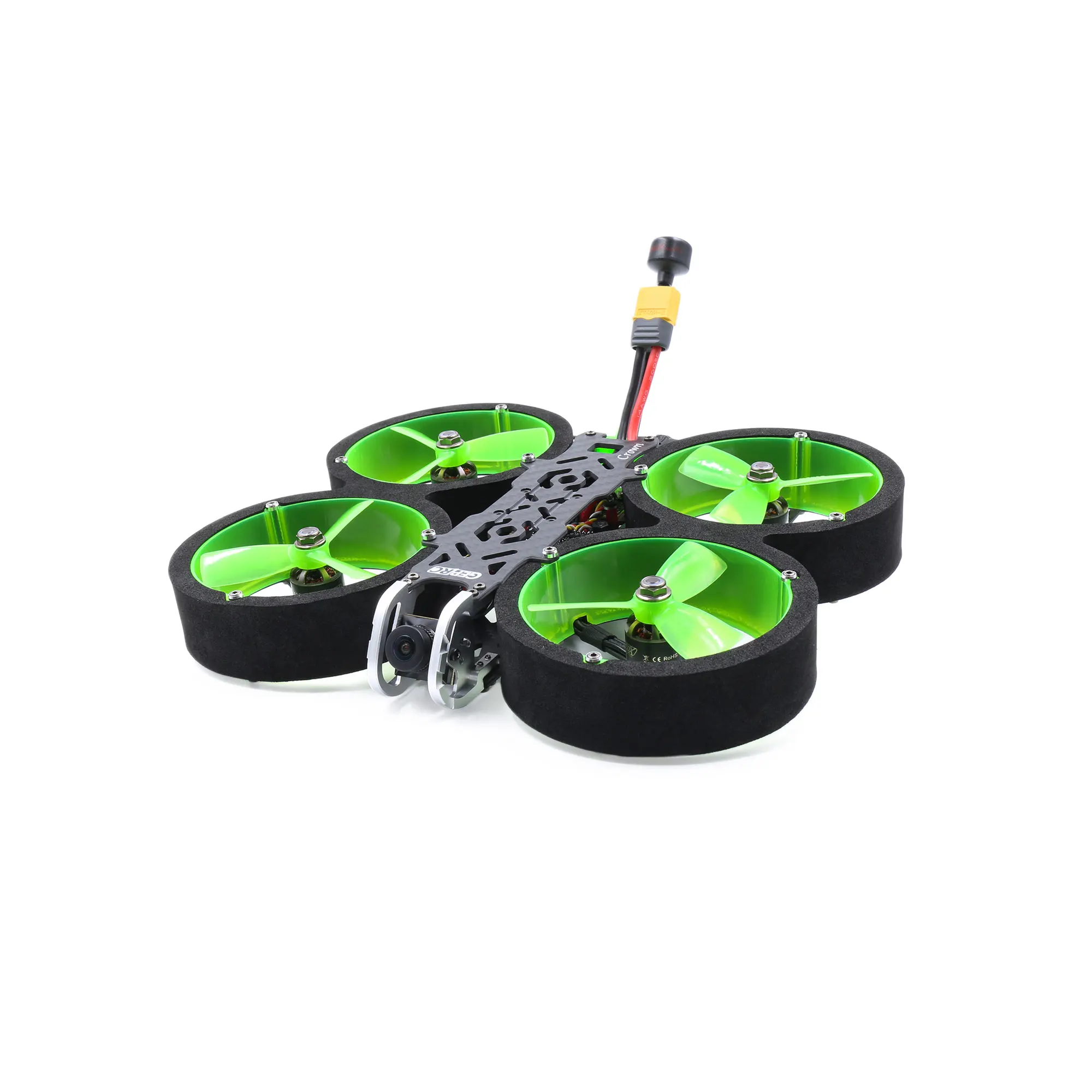 

GEPRC Crown аналоговый пролет F722 HD 45 а 600 мВт Caddx Ratel V2 2004 3150KV 4S 2150KV 6S 156 мм 3 дюйма FPV Cinewhoop канальный Дрон