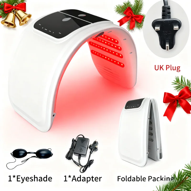 7 ألوان LED آلة الفوتون مع نانو رذاذ الجلد ترطيب ا...