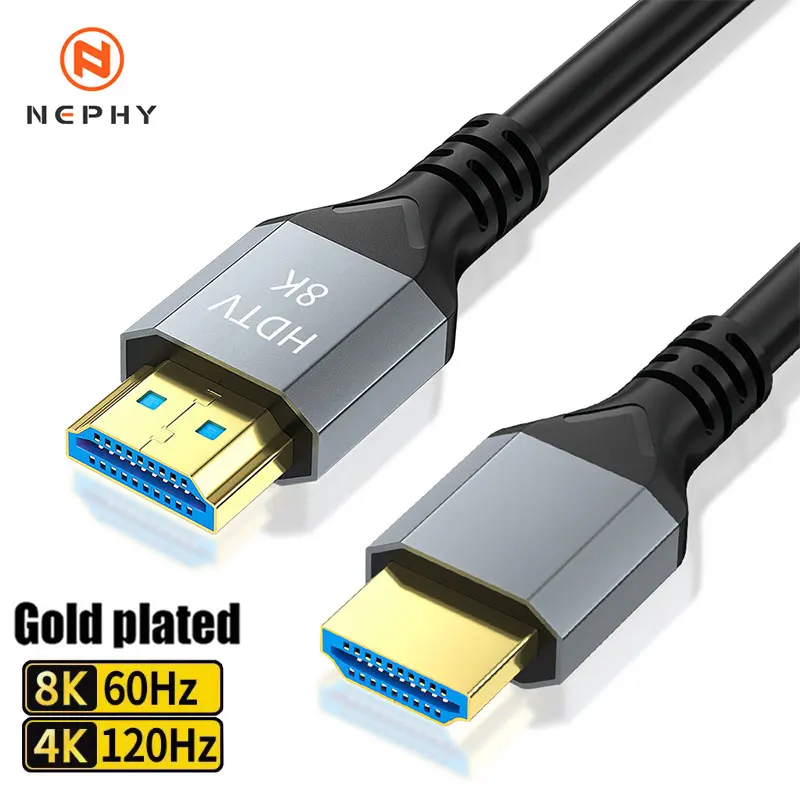Ultra High-Speed 8K HDMI 2.1 Cable - Enhanced Video Performance, Multiple Length Options