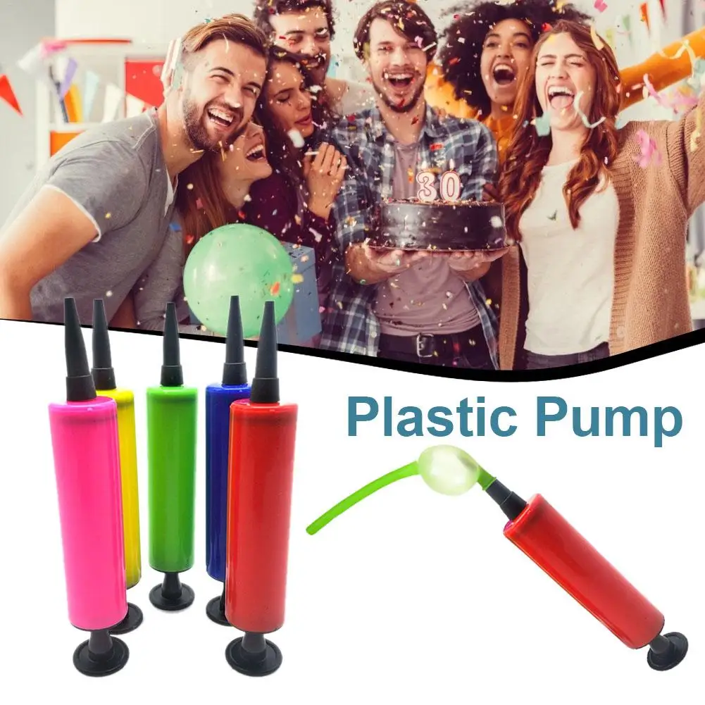Tragbare Ballon pumpen für Ballons aufblasbares Spielzeug und Folien luftballon Hand nadel kugel pumpen werkzeuge