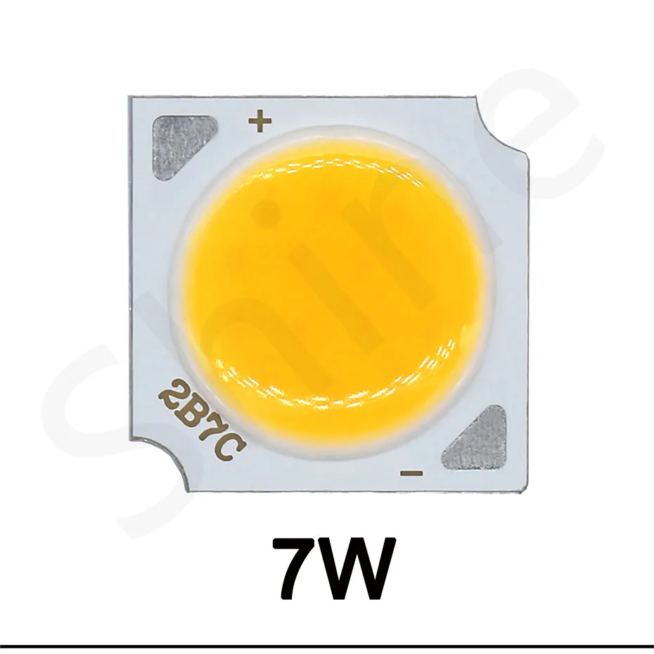 Description Picture 4 of item10pcs 3W/5W/7W/10W 6500K/4000K/3000K LED COB Light Beads 1313 Ra≥70 LED lamp Bead LED Bulb Chip Spot Light Downlight Diode Lamp
