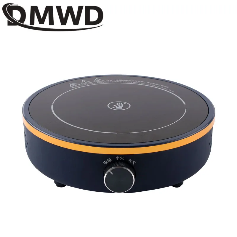 DMWD Mini Electric Stove Hot Plate Cooking Plate Multifunction Coffee Tea Heater Home Appliance Hot Plates For Kitchen 220V