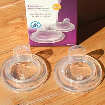 천연 와이드 젖꼭지 교체 BPA 젖꼭지, 어린이용 안전, 고품질, 1PC