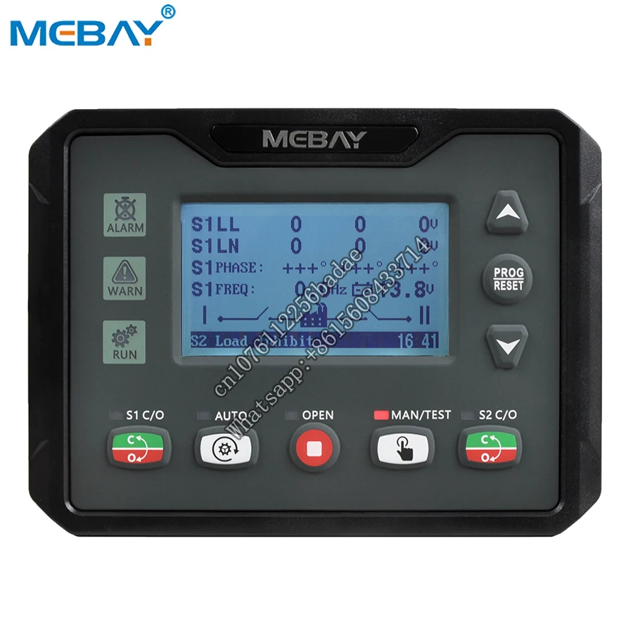 

Mebay ATS420R ATS Generator Controller Dual Power Switch Remote Control Module
