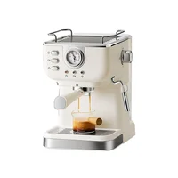Houselin Professional 20-Bar Espresso Coffee Machine with Milk Frother for Espresso, Latte and Cappuccino 1