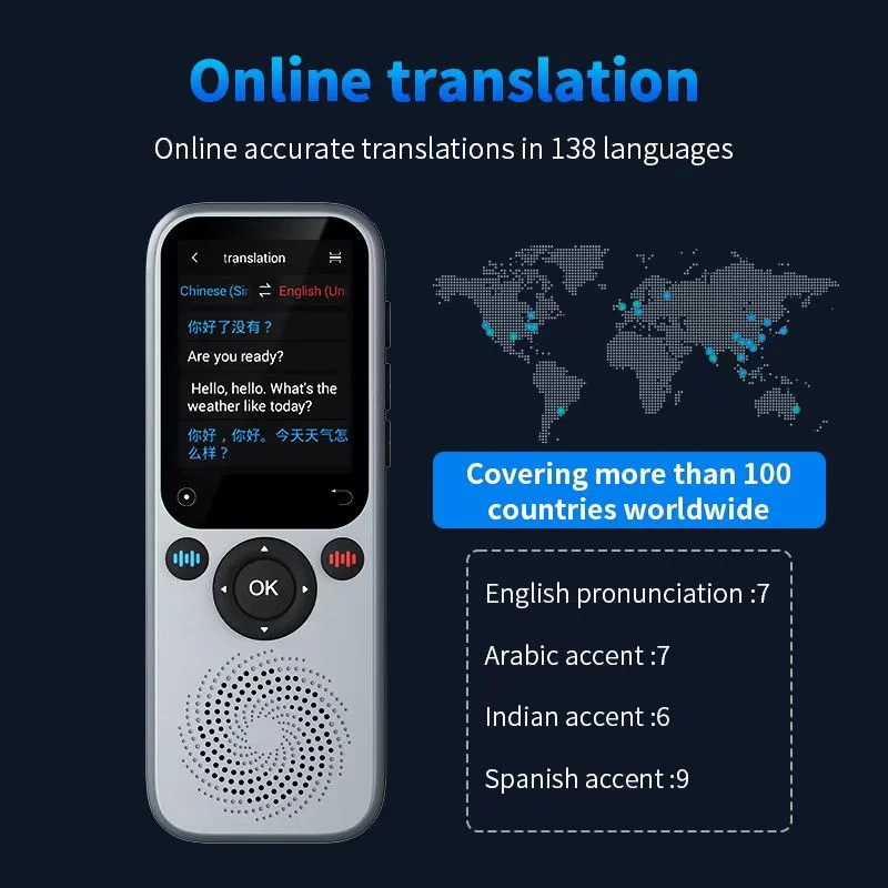 Translation Camera Translation Camera Device S20 Real-Time Smart AI Voice Photo Translator 138 Languages Portable Text Voice Translator