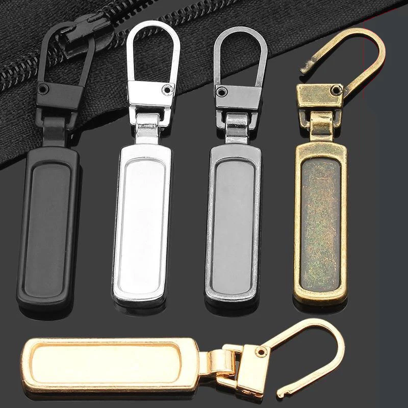  SEWACC 5pcs Zipper Puller Duffle Bag Luggage Plastic Trunk  Clothing Labels Zipper Tabs Pull Replacement Zipper Fixers Backpack Tags  Small Zipper Tab Zipper Slides for Luggage Light Brown