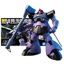 

Bandai Genuine Gundam Model Kit Anime Figure HGAC 1/144 MS-09R Rick Dom Collection Gunpla Anime Action Figure Toys for Children