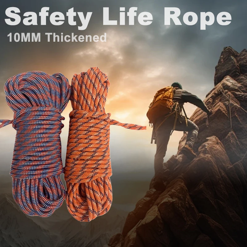 20-30M-Climbing-Safety-Life-Rope-Portable-10mm-Thickened-Fire-Disaster ...