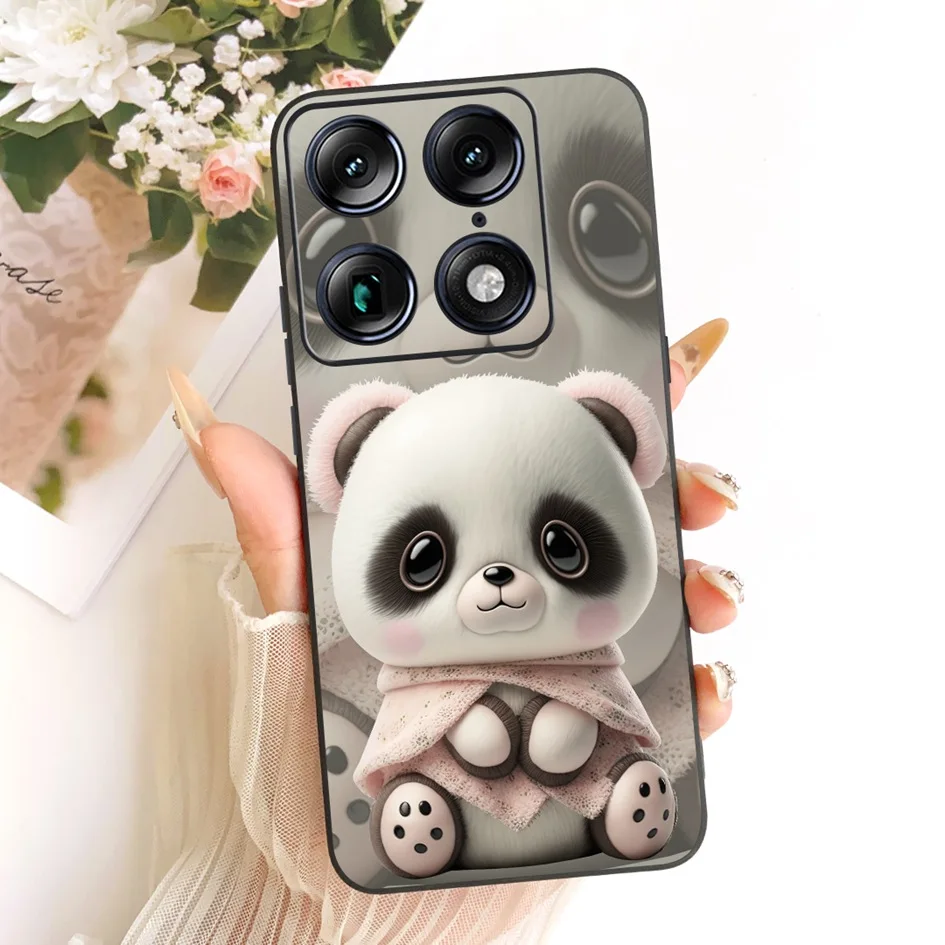 Floral Marble Soft Silicone Protective Case