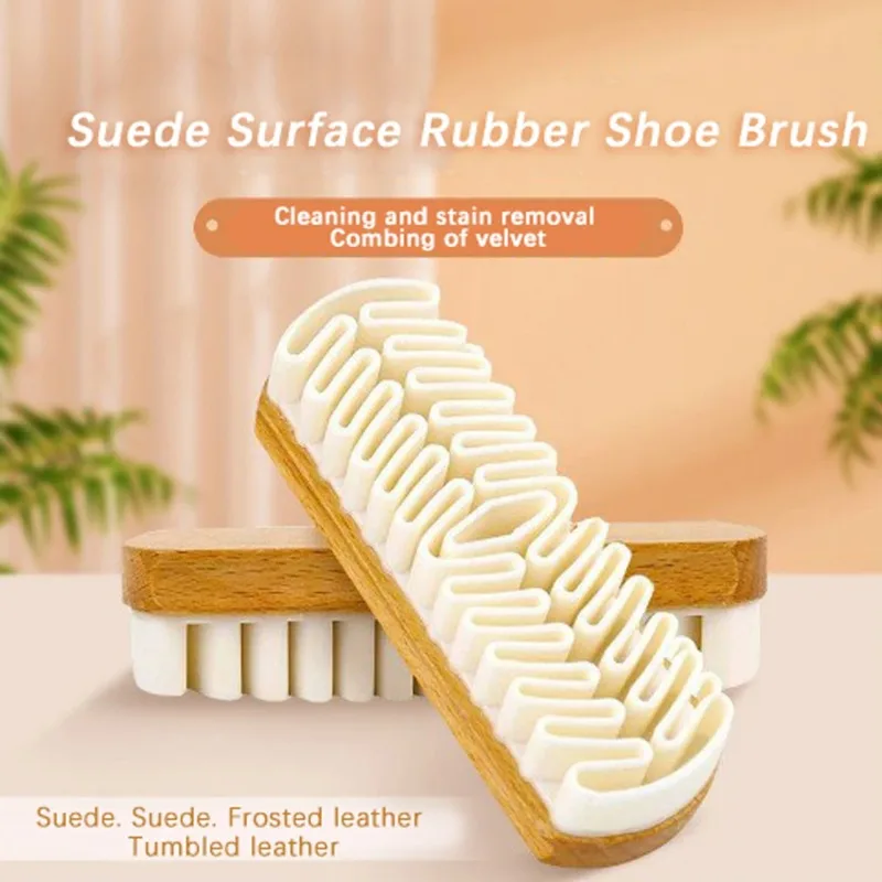 Suede Cleaning Brush Shoe Brush Shoes Cleaner for Suede Nubuck Material Shoes/Boots/Bags Scrubber Cleaner Suede Brush Tolls 2