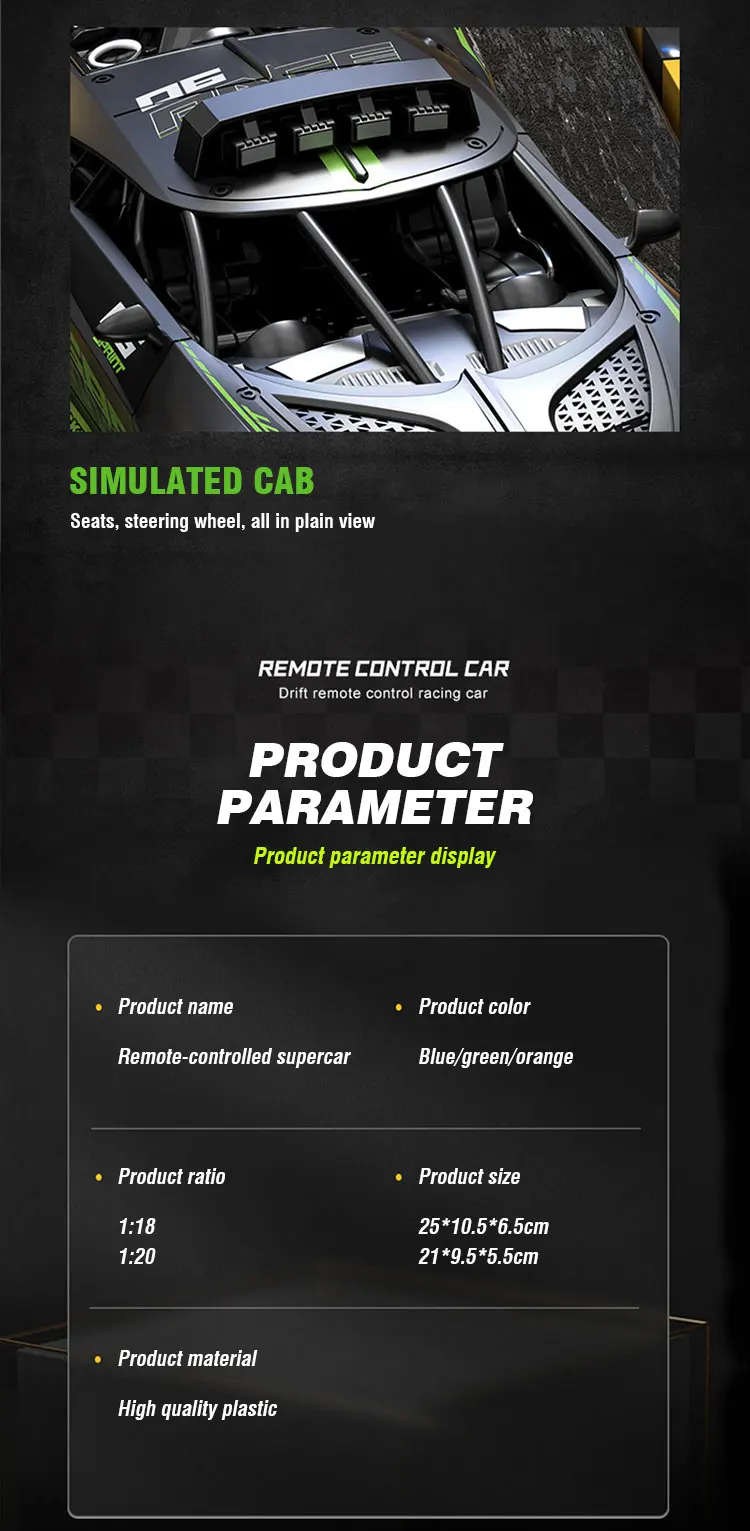Coche De Carreras Ultra Rápido De Alta Calidad