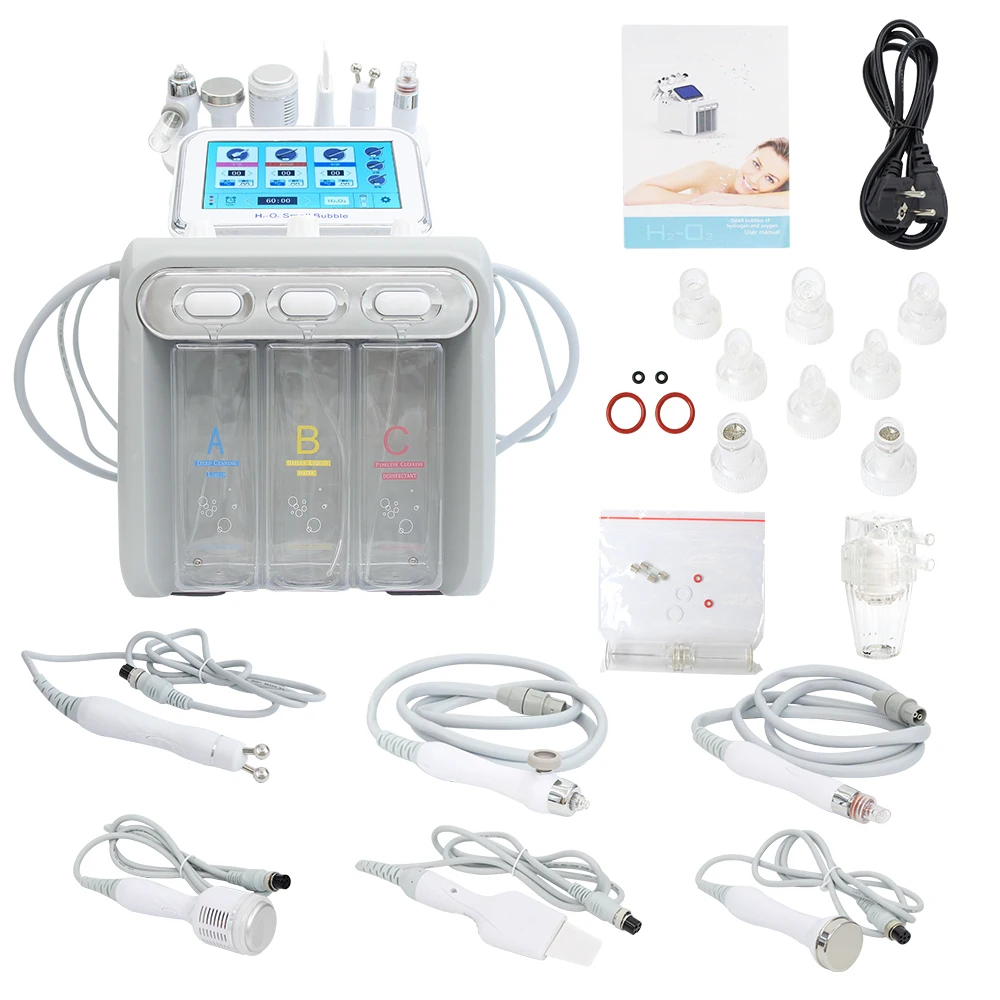 6 in1 Hydro Water Oxygen Jet Peel Machine Oxy Spray Facial Machine