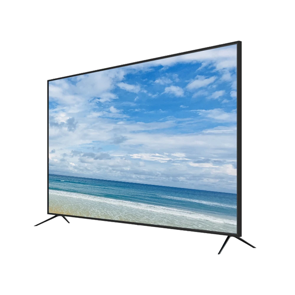 AMV 58 White Flat Screen Inch Smart Tv Television