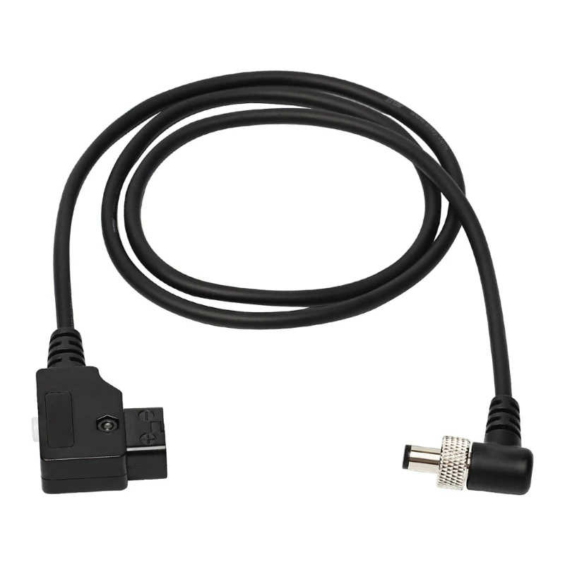 D-Tap to Locking DC2.1mm DC2.5mm Monitors Power Cable Right Cable Suitable for Atomos Video Assists Monitors