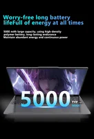 15.6”Intel Core i9 10980HK/i3 6100U Gaming laptop Windows 11 16GB RAM 1TB 2TB SSD Fingerprint Unlock Computer Backlight Office