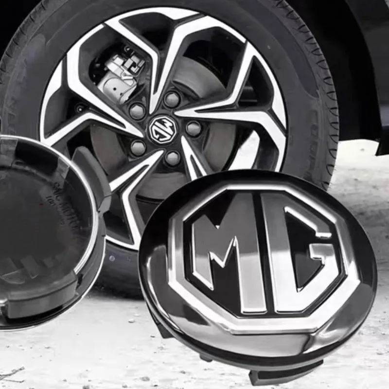 알루미늄 합금 림 센터 캡 자동차 휠 허브 교체 커버 (모리스 가게츠 MG 3 5 6 7 HS ZS GS 헥터 TF GT ZR RX5 RX8 350 55 용)