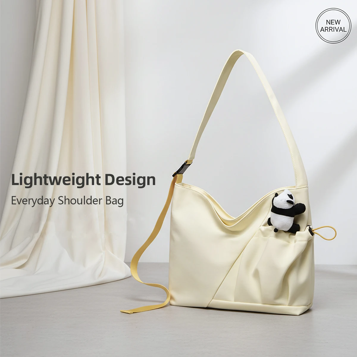 Large-Capacity Fashionable Canvas Bag, Short-Distance Travel, Commuting Tote Bag, College Student Class Shoulder Bag, Travel Handbag, Shopping and Shopping