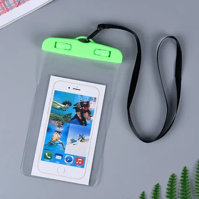 

Waterproof Swimming Transparent Mobile Phone Dry Bag Universal Mobile Phone Transparent Sealed Drifting Beach Swimming Dry Bag