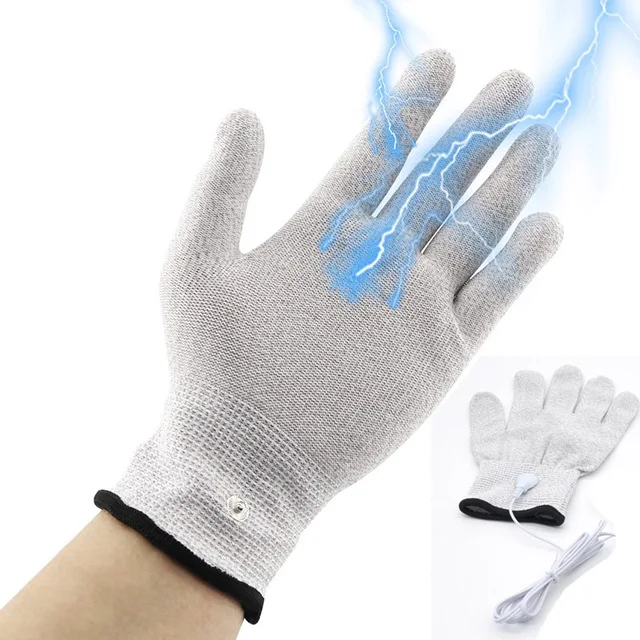 Electro Shock Anal Vaginal Plug Urethral Sound Catheter Dilator Cock Ring SM Electric Stimulation Gloves E-stim Bdsm Kit Sex Toy