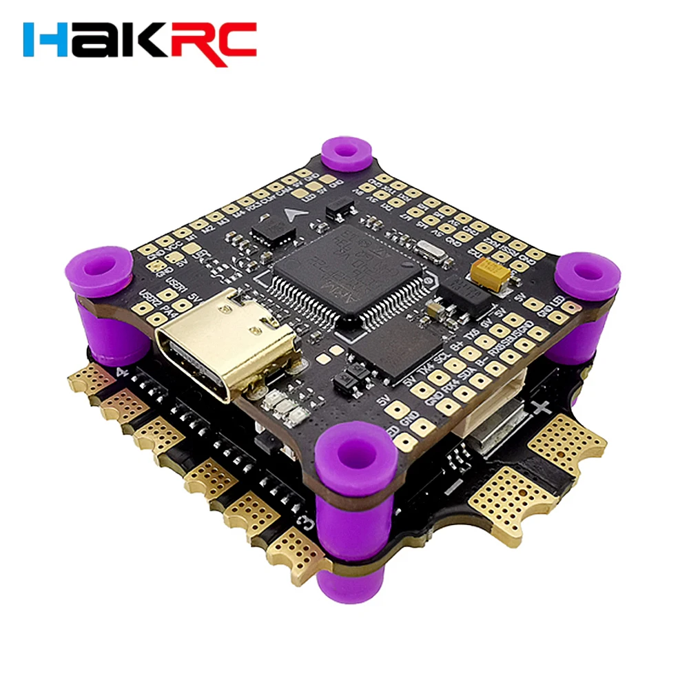 

HAKRC F722 F7 DJI Flight Control W/ BLHeli 8bit 45A / 32bit 60A 4in1 ESC DShot150/300/600/1200 PWM 3-6S for RC FPV Racing Drone