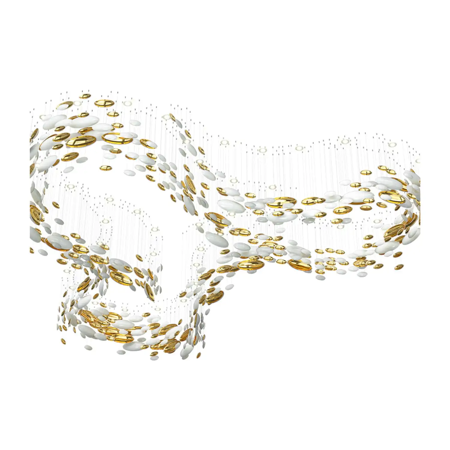 Luxury Lustre Bowl Hanging Chandelier