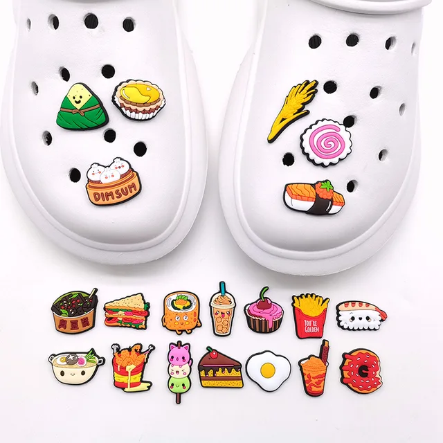 Add cuteness to your shoes with Shoe Charms Decorations for Croc Jibz