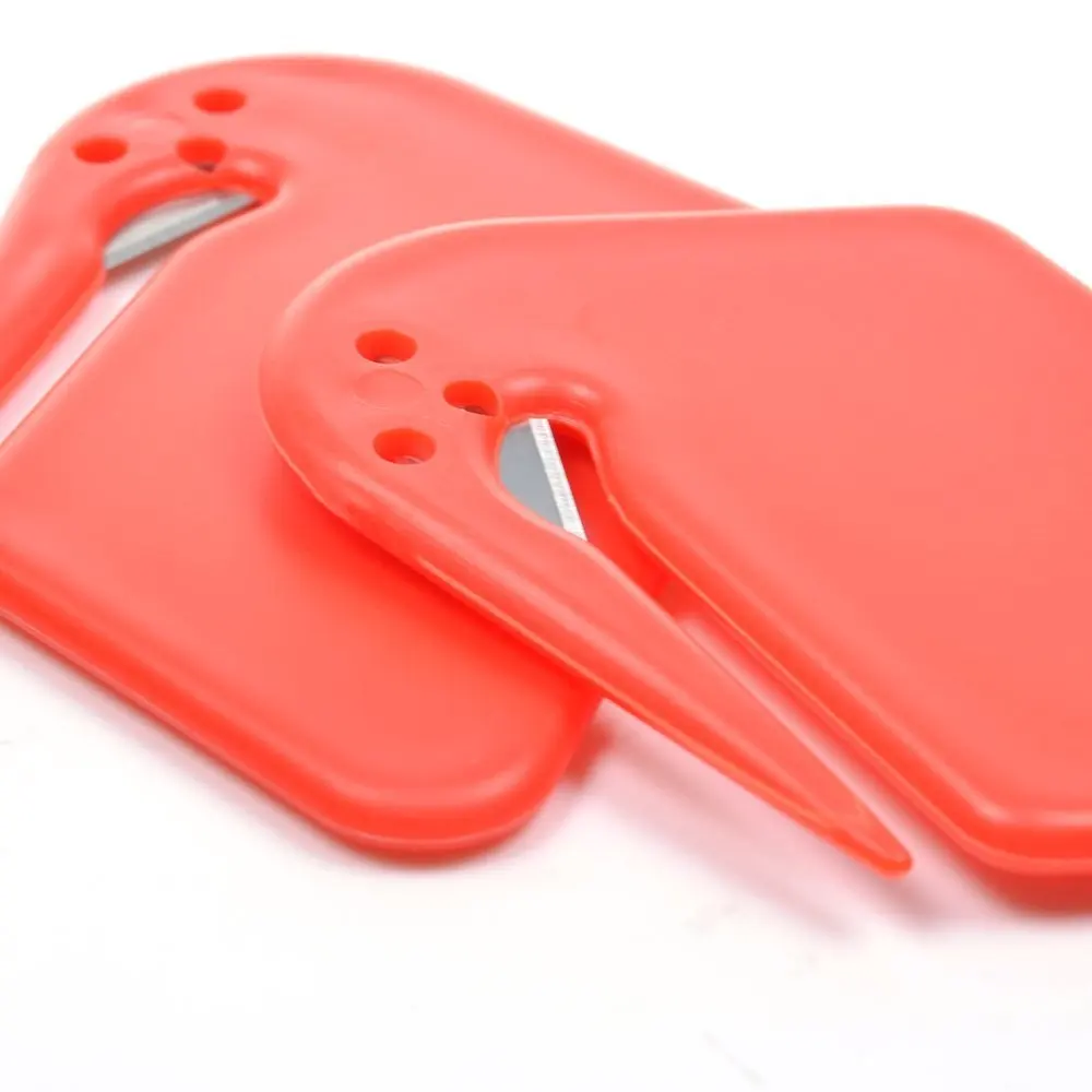 Paper Cutter Mail Opener Unboxing Knife Craft Cutting Knife 1PCS Safety Papers Cutter Mini Plastic Letter Opener Sharp Mail Envelope Opener Courier Unboxing Knife