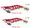 Luminous Fishing Lure for Yamashit, Octopus, Squid Jig, Wood Shrimp Bait, Cuttlefish Jigs, Spinner Bait, 2.5 #, 3.0 #,1Pc 2