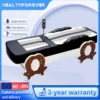 jade stone massage bed Electric massage Track Full Body Jade Thermal Heating Massage chair Bed Roller christmas New Year Gift 1