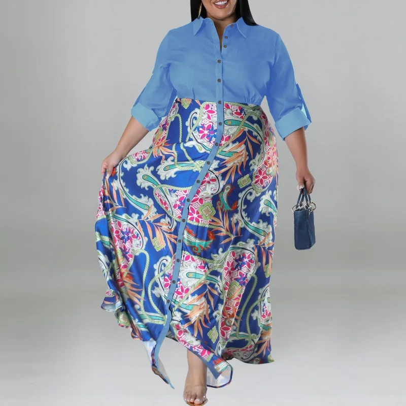 Рисунок 3 - XL-5XL размера плюс африканские платья для женщин