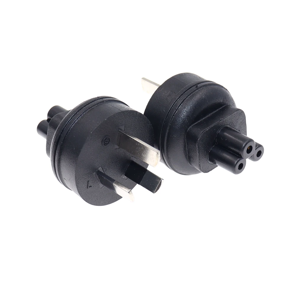 Australia Type I Plug to IEC320 C5 AC Power Conversion Plug,IEC C5 Female socket to SAA pulg power adapter 10A/250V
