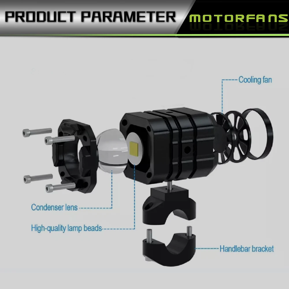 Products - Motorfans Motorcycle LED Light Kits, Accessories motor fans  lights-motor fans aux lights