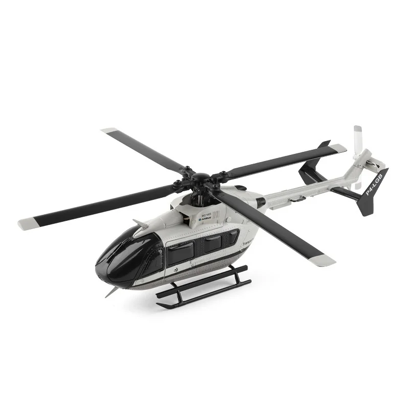 WLtoys K160 에어버스 EC145 RC 헬리콥터 4채널 에일러론리스 2.4GHz 무선 조종 모델 장난감 브러시리스 모터 취미가 있는 어린이용