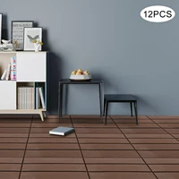 Balcony Flooring – 12-Pack Interlocking Deck Tiles – 12 x 12-inch Floor Tiles – Flooring Tiles for Balcony, Patio, Porch, Indoor 1