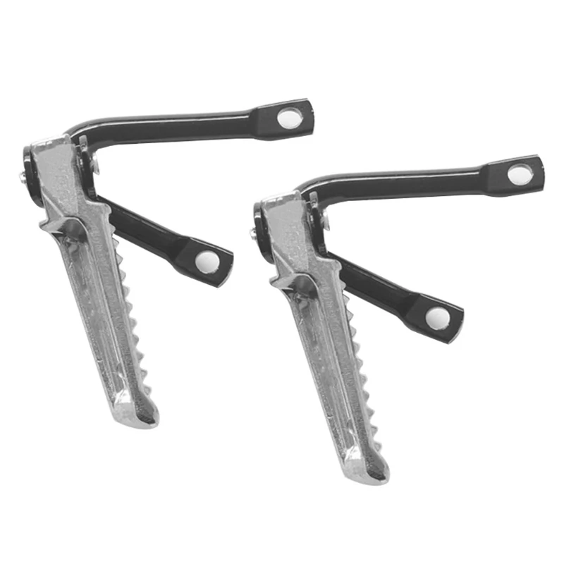 MotorcycleRearFootrestFootPegs2PcsFootPegsMotorcycleFolding