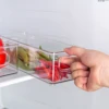 1pc-Refrigerator Food Storage Container Refrigerator Organizer Bins Stackable Fridge Food Storage Box with Hand Kitchen Accessor 4