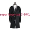 New Arrival Autumn Winter Double Face Cashmere Woolen Coat Men Long Super Large Casual Single Breasted Thick Plus Size S-9XL10XL 1