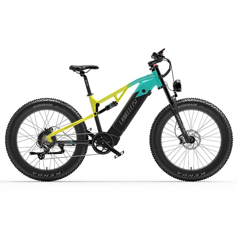 

LANKELEISI RV800 EU Stock Electric Mountain Bike 750W 48V 20Ah Lithium Battery 26 Inch Tires Ebike Electric Bicycle for Aldult