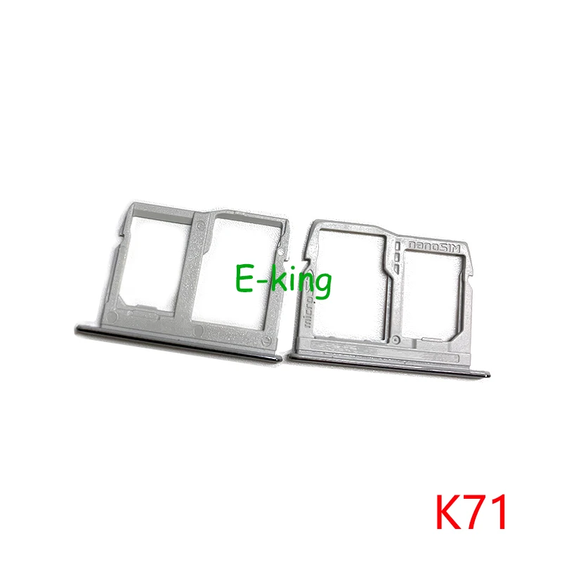 For LG K22 K42 K52 K62 K41S K51S K61 K71 SIM Card Tray Holder Card Slot Adapter phone sim tray holder