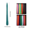 6/12/24/36 Colors Non Dirty Hand Washable Triangular Plastic Crayon Student Oil Painting Stick Early Childhood Education Tools 6