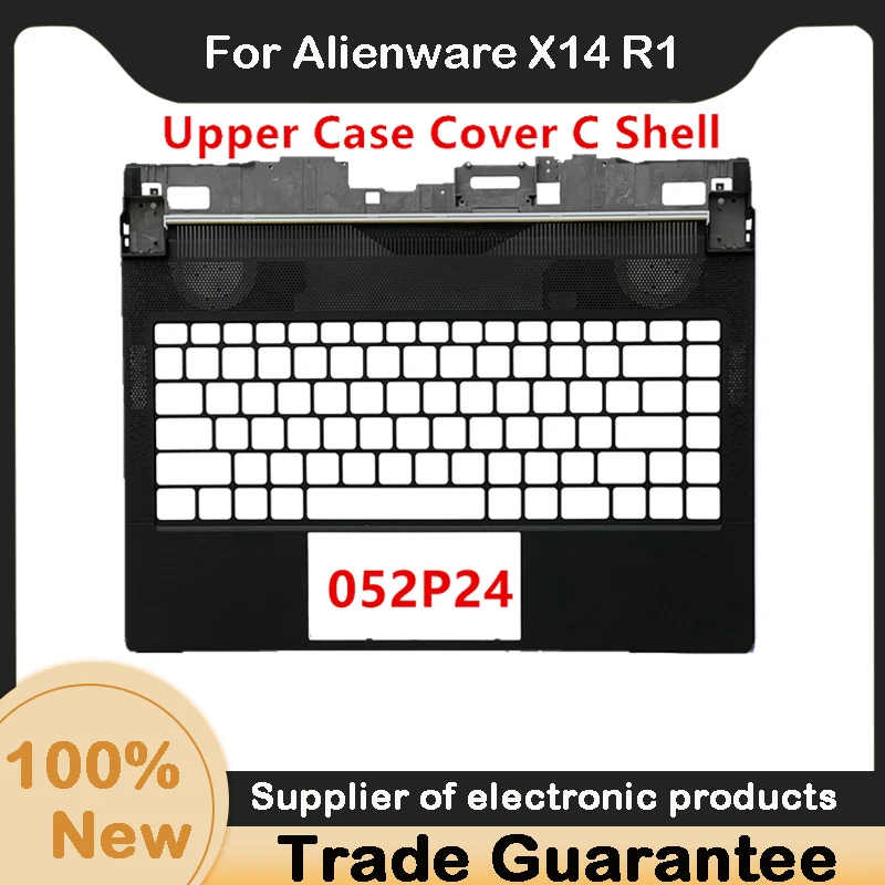 New 052P24 52P24 For Dell Alienware X14 R1 Laptop Upper Case Palmrest Cover C Shell Am3Pb000402