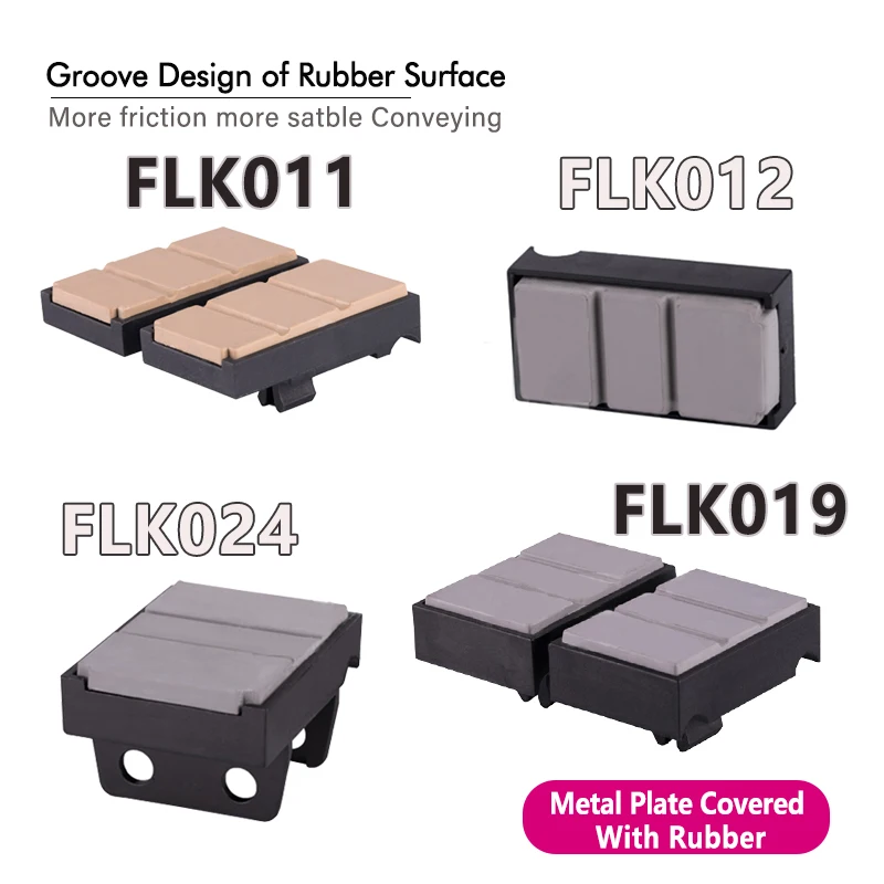 FLK011/12/19 63x37/71x37/71x48/80x62 컨베이어 체인 패드 목공 기계 부품 SCM 엣지 밴더 트랙 교체 부품