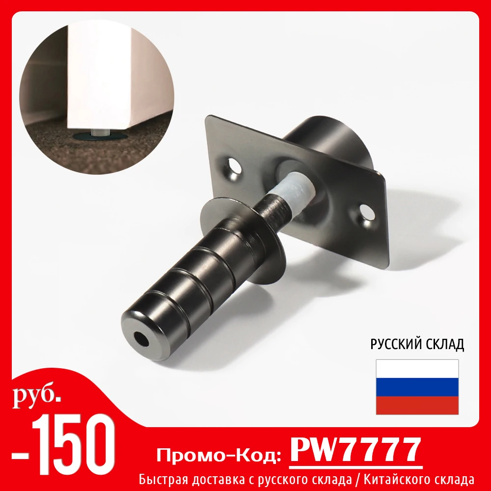 KAK ทองเหลืองประตู Heavy Duty ผู้ถือประตูแม่เหล็กที่มองไม่เห็นประตูจับซ่อนสแตนเลสประตูฮาร์ดแวร์ 1