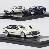 TPC 1:64 ROMEO GTV6 Alloy Model Car Can Open Thed Engine Hood 1