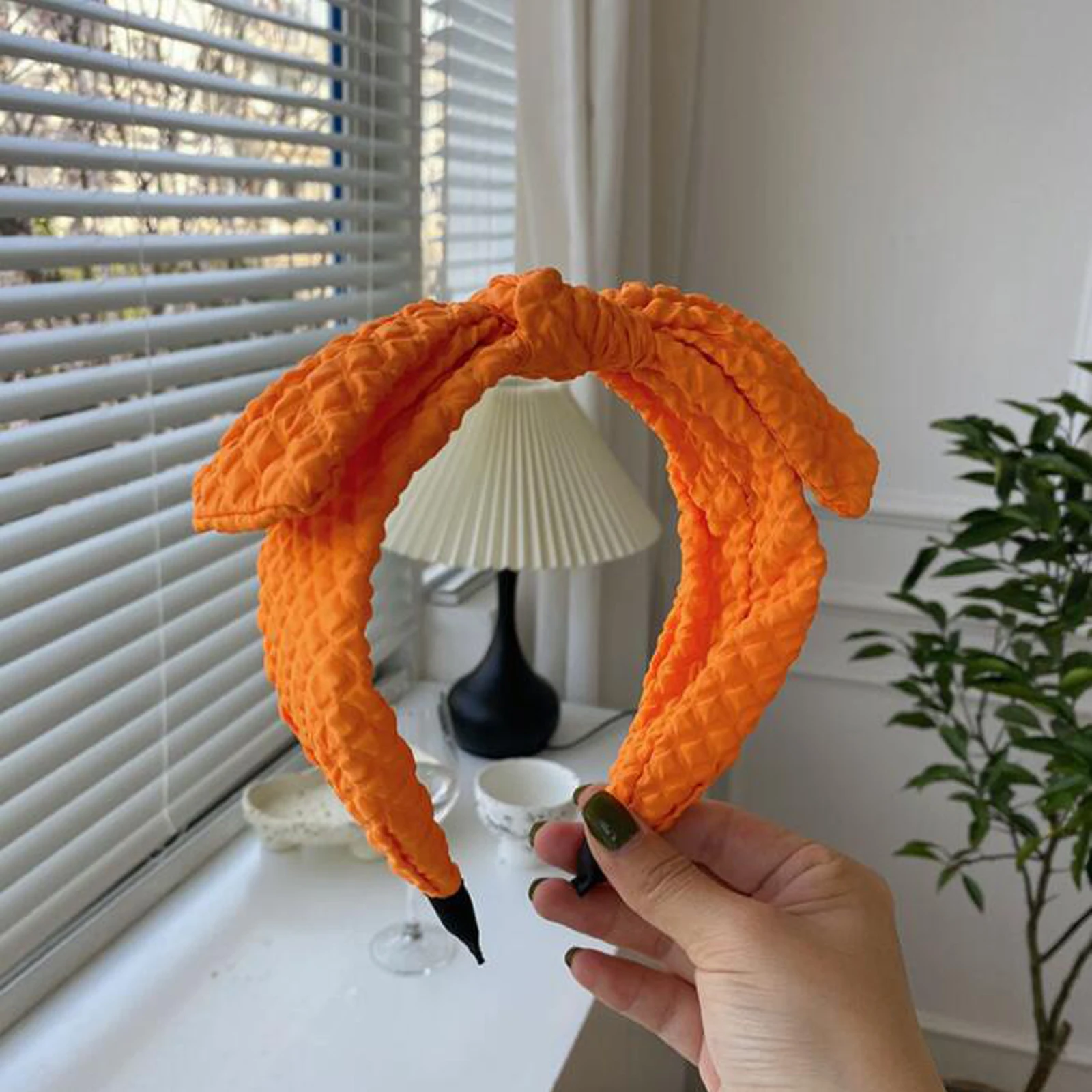 orange hairband
